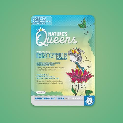 Mascarilla facial Nature's Queens Immortelle Suoerhidratante Dietesthetic
