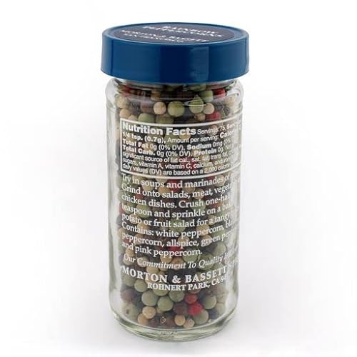 Morton & Basset Spices, Rainbow Peppercorns, 1.9 Ounce #TOP1
