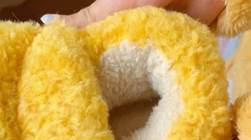 Fun Duck Feet Slippers for Women Plush Winter House Shoes Non-Slip Fuzzy Indoor Slippers Warm Webbed Toe Cozy Home Footwear2