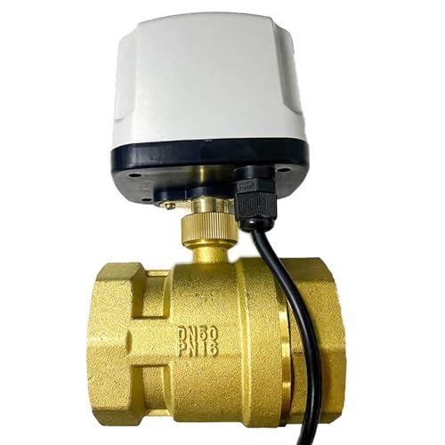Válvula de bola motorizada IP65 de 24V para evitar fugas y atascos en tuberías 2