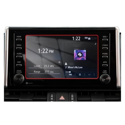 Protecteur d'écran verre trempé Toyota RAV4 2017-2019 vitre 8 pouces