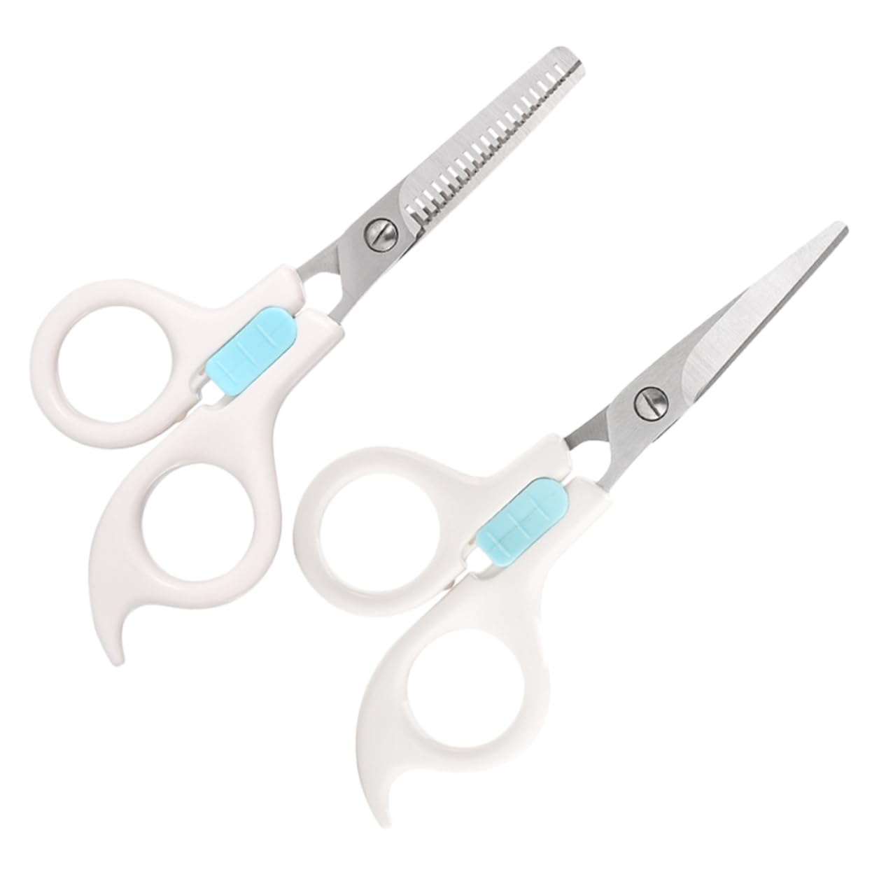 Beaupretty 4piezas Cortadores De Pelo Para Tijeras De Pelucero Tijeras De Entresacar De De Peluquería Para Casa