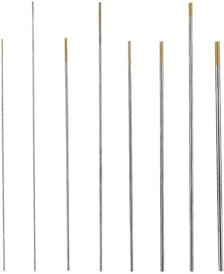 10PCS Stainless Steel Metal Welding WL15 Lanthanum TIG Electrodes New, 1.6mmx150mm