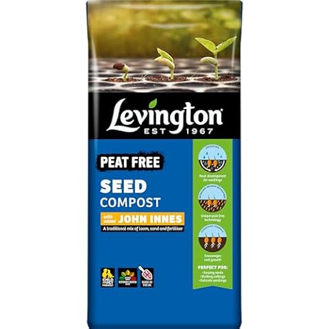 Levington Peat Free Seed Compost with John Innes Cover