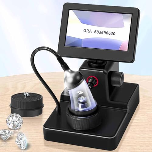 Microscopio digitale con schermo LCD e luce LED alto ingrandimento 50-1000x per ispezione e identificazione precisa dei gioielli