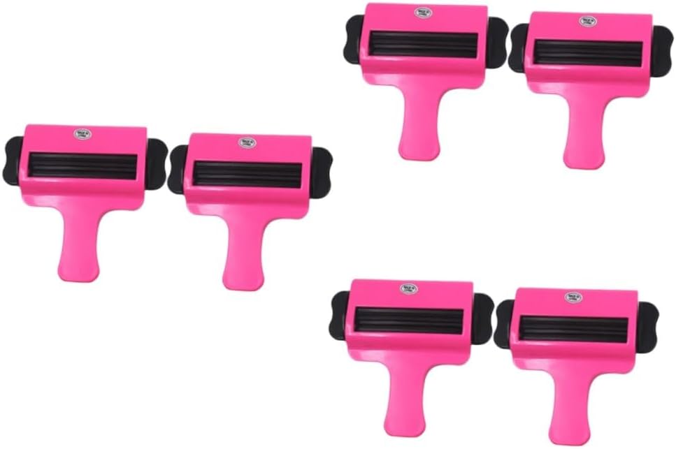 NOLITOY 6pcs Toothpaste Tube Squeezer Dispenser Efficiently Extracts Toothpaste Facial Creams and Paint and Easy to Use Squeezer for Use