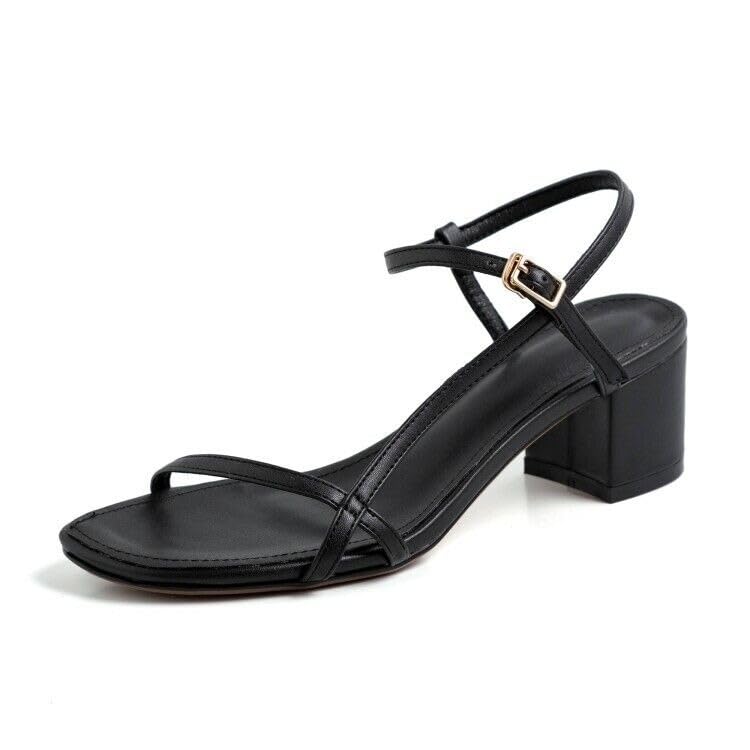 GLO GLAMP Womens/Girls Latest Collection Stylish Comfortable Fahsion Block Heel Sandals (Black, Size_39) (B0D37SVVB8) Amazon Price History, Amazon Price Tracker