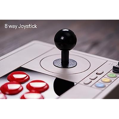 8Bitdo Arcade Stick for Switch & Windows و Arcade Fight Stick Support Wireless Bluetooth و 2.4G Receiver و Wired Connection