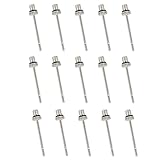 iJiZuo Ballpumpen Aufblasnadel (15er Pack), Ballpumpennadeln für Sportbälle, Ventilnadeln für Ballpumpe, Ballnadel für Fußball, Handball, Basketball, Volleyball, Wasserball, Gymnastikball