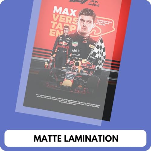 Image of auraposter Paper Max Verstappen Poster (Set Of 40),Formula One Max Verstappen Mini Posters (15 X10 Cm),Red Bull F1 Poster Posters For Wall, Bedroom, Living Room,Formula 1 Posters,Glue Dots Included
