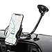 IZUKU Support Telephone Voiture Ventouse avec [2 Stabilisateurs] Porte Telephone Voiture pour Pare-Brise Rotation 360° Support Smartphone Voiture
