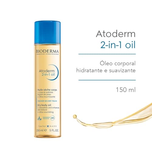 Huile Sèche Corps Lisse Et Sublime Ultra nourrissante Atoderm 2 in 1 Oil Bioderma Le Flacon De 150ml - vue 3