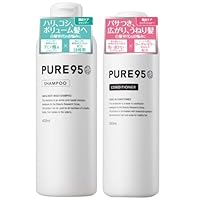 Amazon | PURE95 シャンプー 400ml + コンディショナー 300ml【 美容室