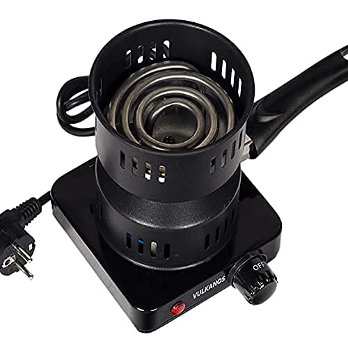 Premium Shisha Kohleanzünder Prime Deluxe - für Shisha Kohle - Spitzenqualität - in DE eingetragen - Stromsparende 600 W… – Bild 3