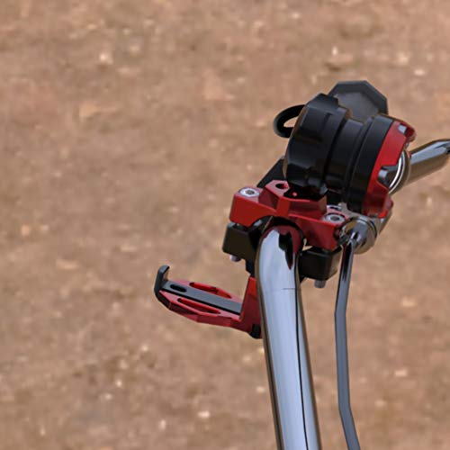 FAVOMOTO Suporte de Liga de Alumínio Braçadeira Suporte Holofote para Scooter Bicicleta Motocicleta