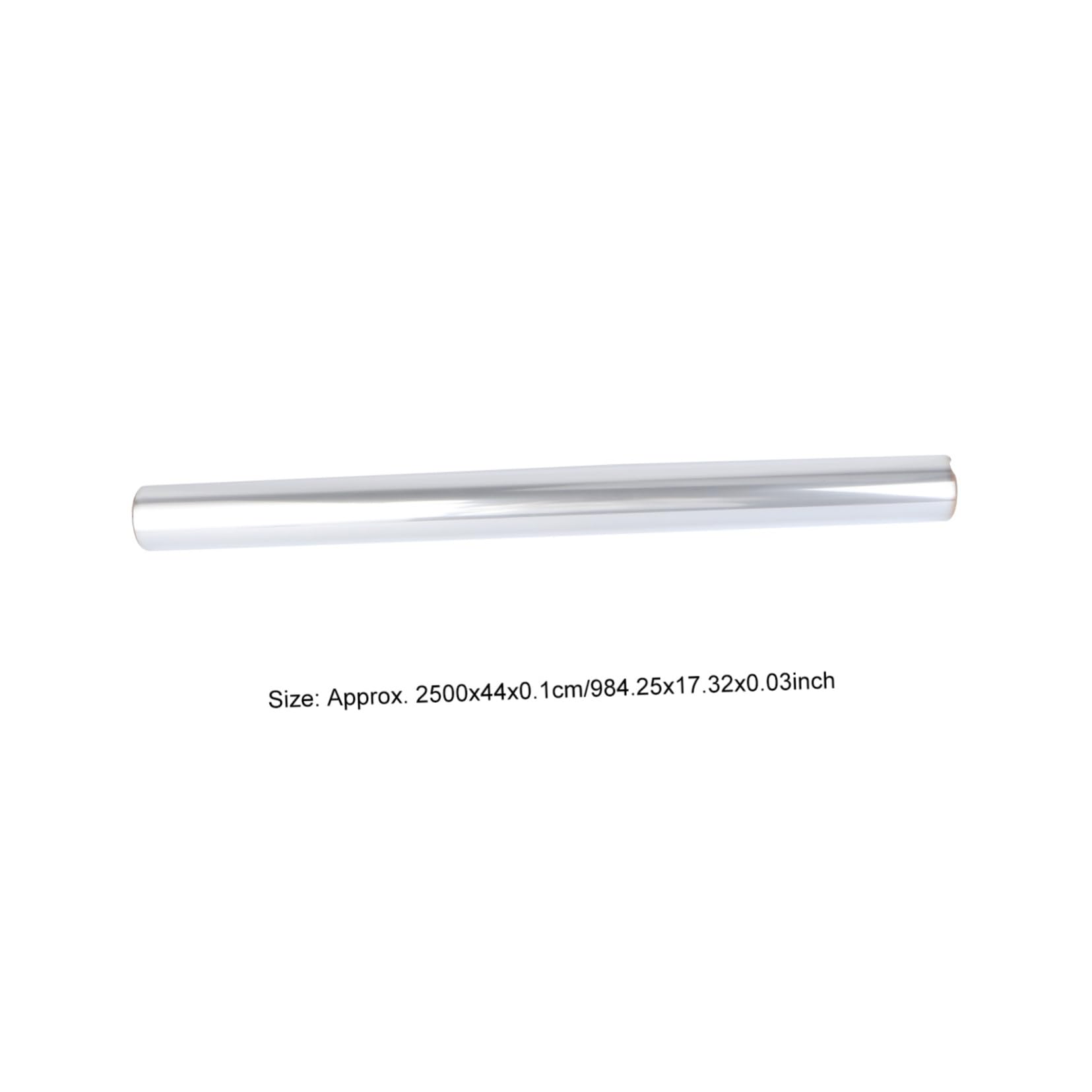 iplusmile Rollo Material Bopp de Celofán Transparente para Envolver Flores y Regalos Protección contra Suciedad y Humedad Adecuado para Envoltura de Obsequios