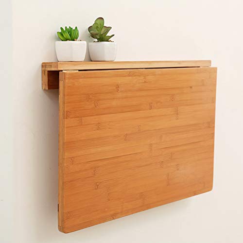 Table pliante murale à rabat horizontal pour un bureau compact et stable