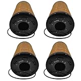 WZCNLXLX 4PCS Hydraulic Oil Filter 1R-0746 1R0746 For Caterpillar CAT Truck Grader Loader Tractor