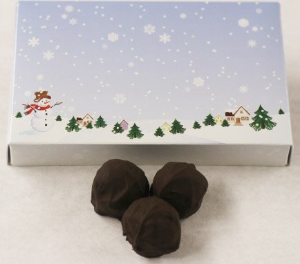 Scott's Cakes Dark Chocolate Covered Key Lime Fruit Truffles in