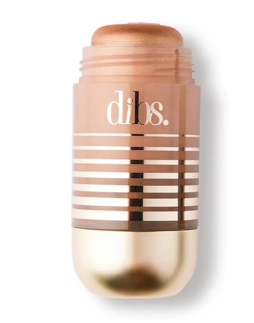 DIBS Beauty Status Stick Face & Body Highlighter Stick – Unbothered Bronze – Cream Glow Makeup for Cheeks, Eyes & Body – Radiant Bronzing Highlight