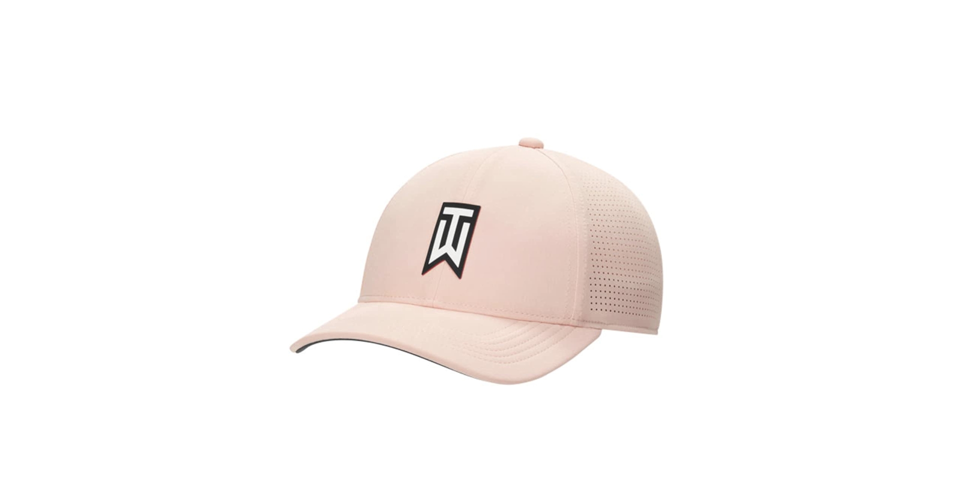 NIKE GOLFヴィンテージキャップ アイボリー×レザーブラウン Vintage Nike Golf Hat Cap Rubber Patch Gray SnapBack White