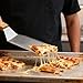 2 StüCk Pizza Spachtel Edelstahl Mit Holzgriff Pfannenwender Edelstahl HitzebestäNdig Rostfrei Pizza Spachtel Metall Zum Grillen, Burgern, Braten Und Kochen