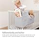 Ehrenkind® Bett Organizer zum Einhängen | Praktische Betttasche für Ordnung am Bett & im Kinderzimmer | Bettaufbewahrungstasche für Bücher & Kuscheltiere | Rose