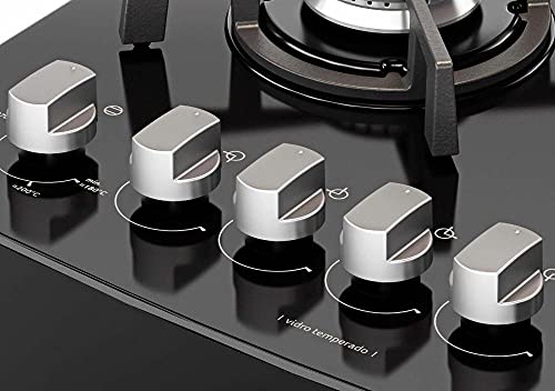 Fogão Vitrum 4 Bocas - Preto