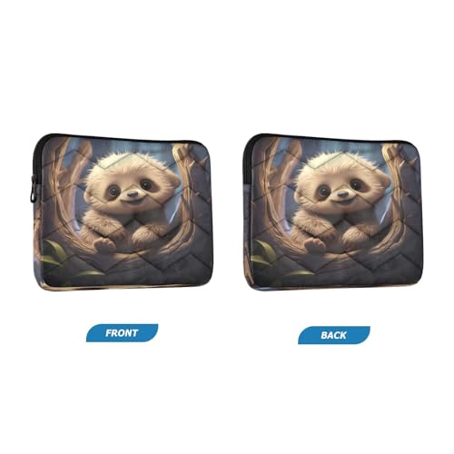 Funda para portátil 13-14 pulgadas impermeable con diseño de perezoso miniatura 2