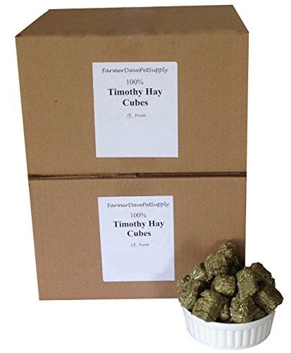 Timothy Hay Mini Cubos para Mascotas 30 lb