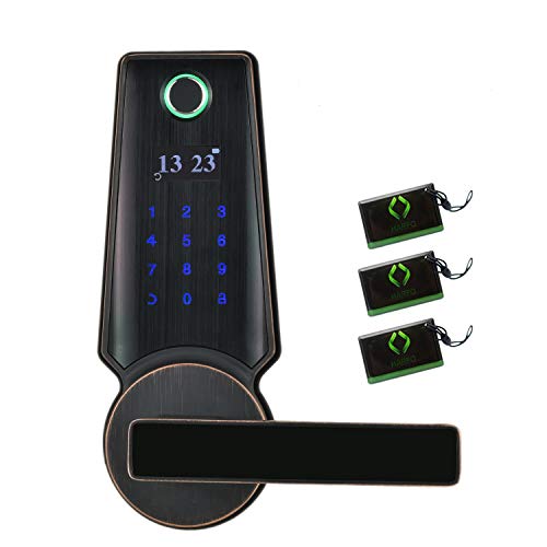 Buy HARFO F02 Fingerprint and Touchscreen keypad Digital Door Lock with
