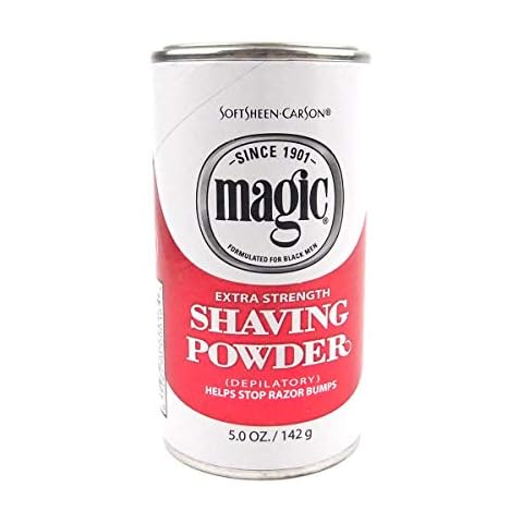Magic Shaving Powder, Extra Strength by Soft Sheen Carson for Men - 5 oz Shave Powder Cover