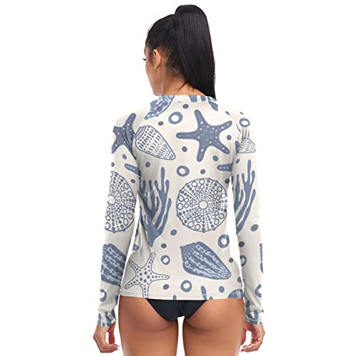 Womens Diving Rash Guard Shirts Uv Swim Shirts Long Sleeve Junior Swim Shirts Surfing Climbing #TOP1