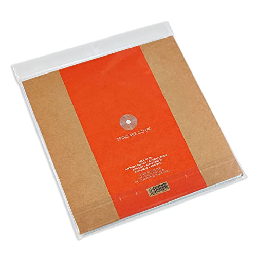 50x 12 Inch (30cm) Antistatisch Vinyl LP Binnenhoezen | AUDIOPHILE 33 Toeren Gevoerde Langspeelplaat | Vervangt Papieren… - Afbeelding 8