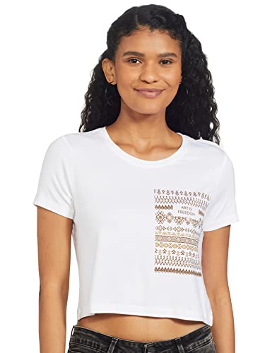 Image of Spykar Women's Slim FIt T-Shirt