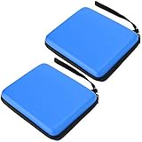 CHICIRIS Eva Hard -Paket -Hülle für 2DS, Schutzbeutel mit Schnürung, Staubdichtem und Herbst, Ideal für Spieler, Blau/Schwarz (Blue)