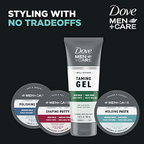 Dove Men+Care Styling Aid Hair Product For A Medium Hold Sculpting Hair Paste Hair Styling For A Textured Look With A Matte Finish 1.75 Ounce (Pack Of 3) #TOP4