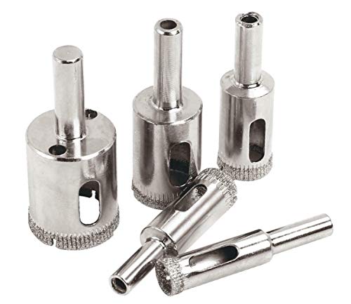Set de 5 brocas de sierra para perforar diamante miniatura 1