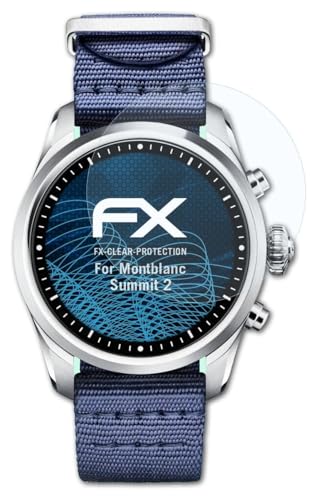 atFoliX Screen Protection Film compatible with Montblanc Summit 2 Screen Protector, ultra-clear FX Protective Film (3X)