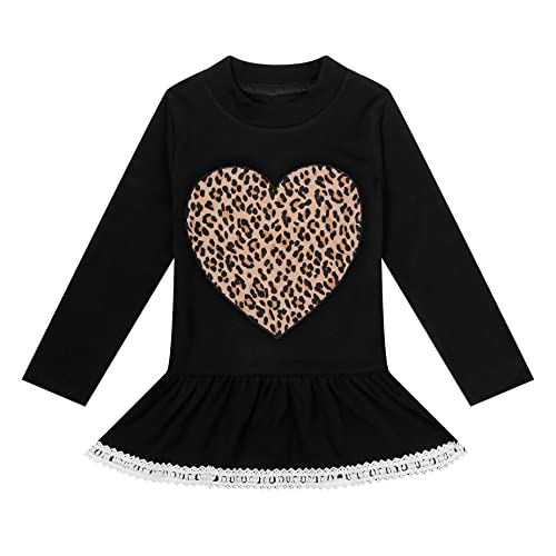 Image of RETSUGO Little Girls 2 Piece Clothing Sets Toddler Unicorn Sweatshirts and Leggings Cotton Fall Winter Casual Outfits 3-8T