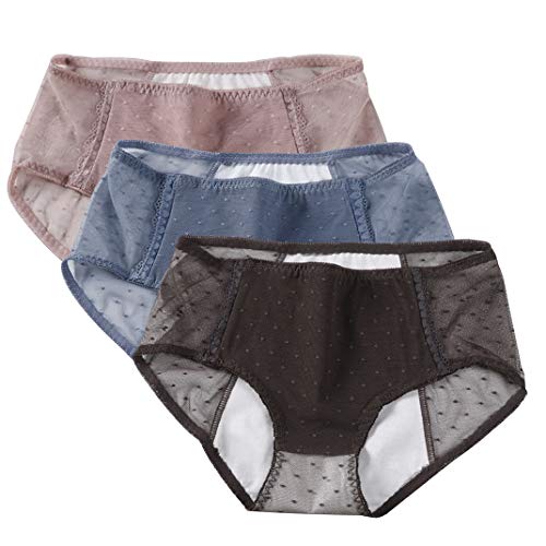 AOOPOO Culotte Menstruelle pour Filles Adolescentes sous-vêtements Dames Culotte Anti-fuites Physiologique en Coton de Protection pour Femmes à la Période Post-Partum Cover