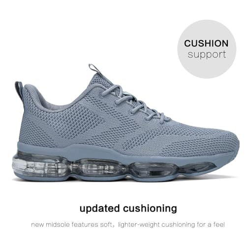 Image of Mens Running Shoes Air Low Top Comfort Walking Lace Up Sneakers Breathable Fashion Tennis Sport Gym Fitness Cross Trainers