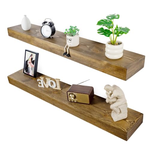 BANFFLOW 48-Inch Solid Pine Shelves