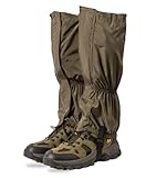 YAVINCOL 登山用ゲイター スパッツ 登山靴 レッグカバー 脚絆 防水カバー 足カバー ロングゲイター レインレッグカバー レインスパッツ ゲートル 登山 ゲイター 登山 スパッツ ワークマン ゲイター ショート レッキング 農作業 撥水 泥除け 砂よけ 蚊避け 釣り 髙耐久性 男女兼用 雨雪悪天候対応 耐摩耗性 メンズ レーディス(緑)