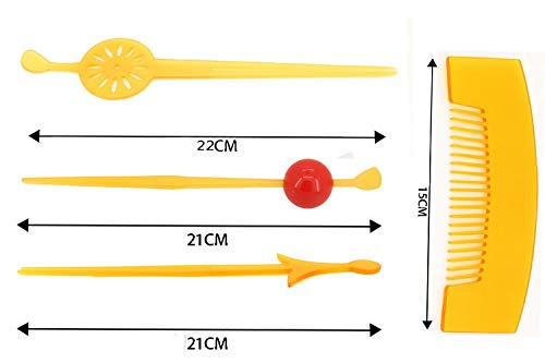 かんざし　3本セット Amazon.co.jp: 七五三用 髪飾り かんざし 3点セット 七五三 kk