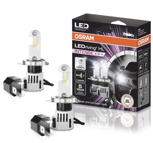 LED H4 H19 OSRAM +350% de luminosité en plus pour feux de route
