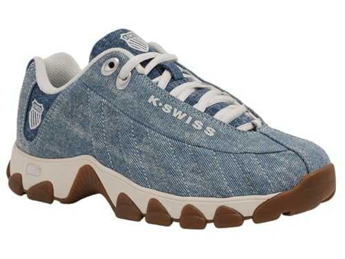 Image of K-Swiss Women's ST329 CMF Sneaker, Wide Tennis Walking Leather Shoes
