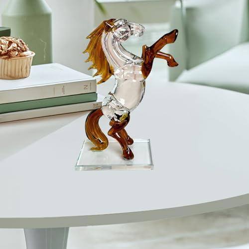 Figurines d'animaux décoratives en verre à collectionner comme cadeau - 6