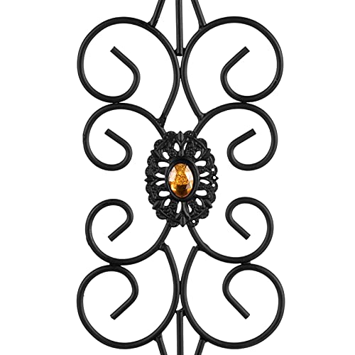 Candle Sconces Wall Decor Black Candle Holder For Pillar - Rustic Decorative Wall Mounted Metal Tealight Candles Holders Set Of 2 For Living Room, Farmhouse, Fireplace, Wedding #TOP4