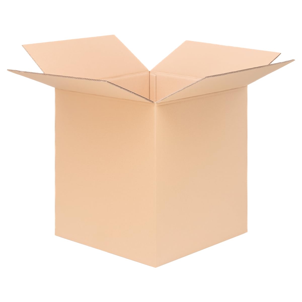 verpacking Faltkartons 600 x 600 x 600 mm Braun (Innenmaß 588 x 586 x 579 mm) KK 122 2-wellig Großer Versandkarton DHL Paket DPD GLS Hermes Paket stabile Kartons (30 Stück)